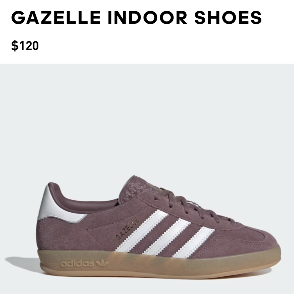 Adidas Gazelle Indoor Shoes